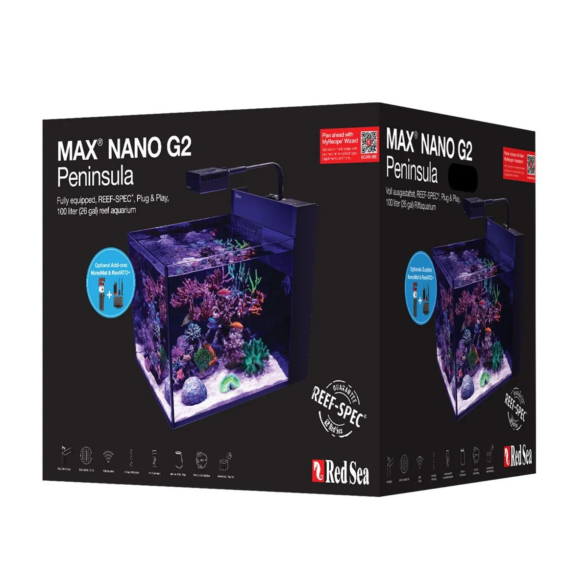 Ultra-Clear Glass Detail on MAX Nano Peninsula G2