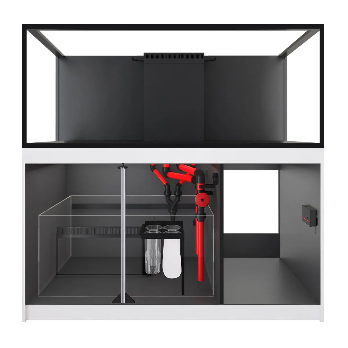 Rear-sump filtration chamber of REEFER 525 G3