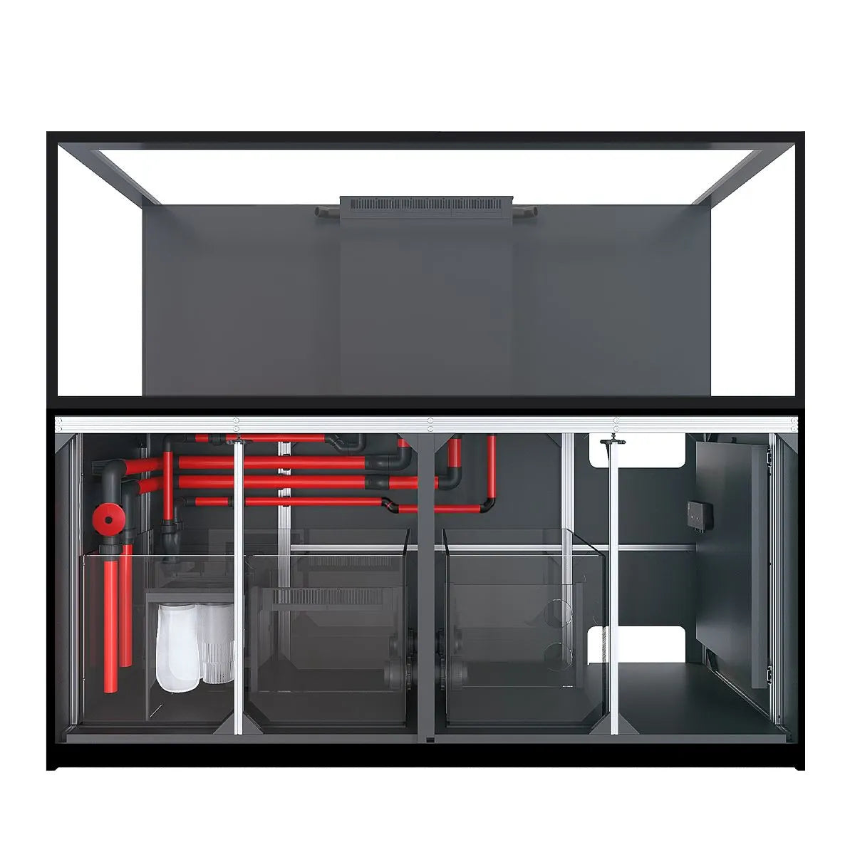S-850 G3 sump and filtration layout black